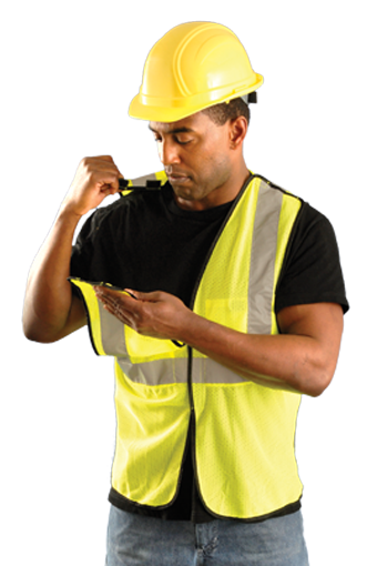 Occunomix Value Mesh 5-PT Break-Away Safety Vest 1/EA