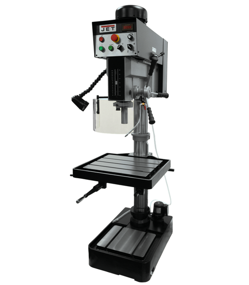 JDP-20EVST-230, 1-1/2" Drilling Capacity, 2HP, 230V 3Ph with Forward and Reverse Tapping capability