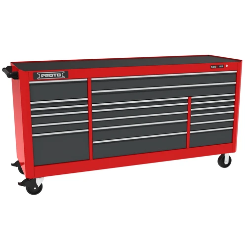 WRKSTN 88 IN 19 DWR RED/GRAY