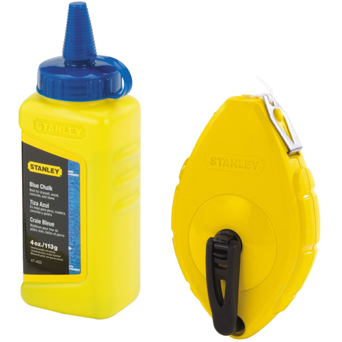 STANLEY® CHALK REEL W/ BLUE CHALK