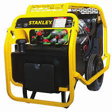 Stanley Infrastructure POWER UNIT DUAL 4/4-8GPM BRIGS CE, BLACK FRAME, SWEDISH MILIT