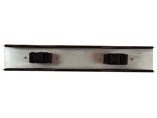 Stainless Steel Gas Cylinder Support Bracket, Two 12" Cylinder Capacity, Wall Mount - 35266