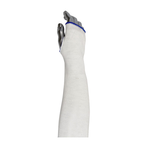 Kut Gard® 20-SDTO  Cut Resistant Sleeve, Size 18", White, ANSI A2