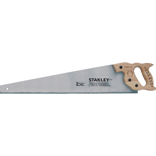 STANLEY® FINE FINISH SAW W/ WOOD HANDLE 26"