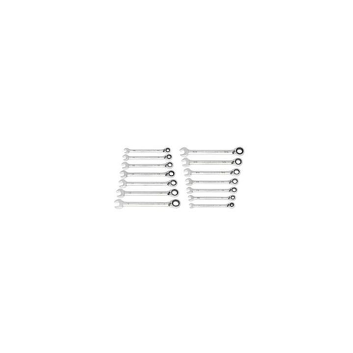 SET WR RAT COMB REV SAE 90T 14PC 1/4-1"R