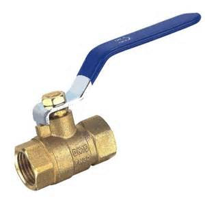 2" F&F NPT Brass Ball Valve 1/EA