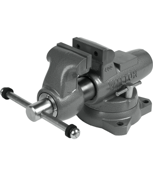 WILTON 400S Machinist 4" Jaw Round Channel Vise with Swivel Base