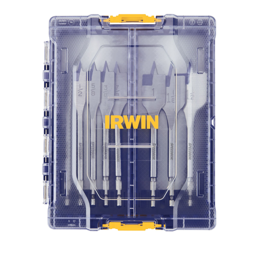 IRWIN 8 Pc Speedbor Max Wood Drilling Set