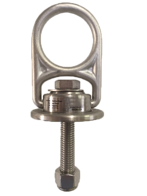 SafeWaze 5K Mega Swivel Stainless Steel Anchor & Bolt 
