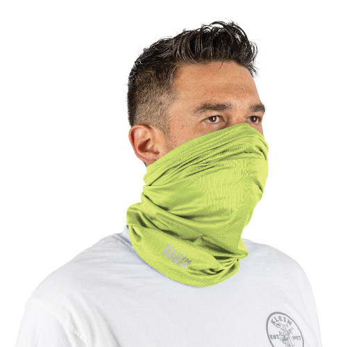 Klein Neck and Face Cooling Band, High-Visibility Yellow