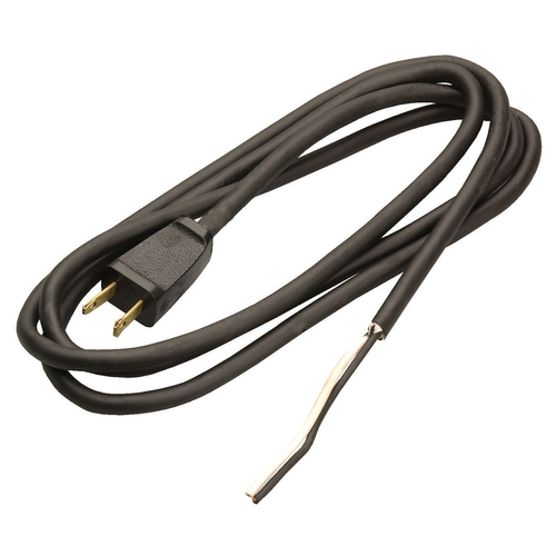 Southwire 6ft 16/3 SJEOOW Power Supply Cord - Water and Oil Resistant (Black) 50/BX