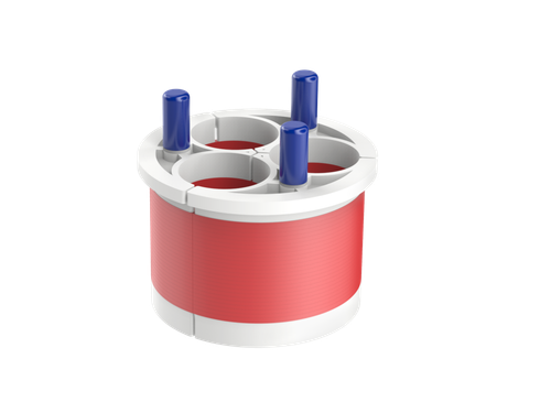 CAL AM WEDGE SEALS 3-WAY, 4" WEDGE SEAL, 0.85"