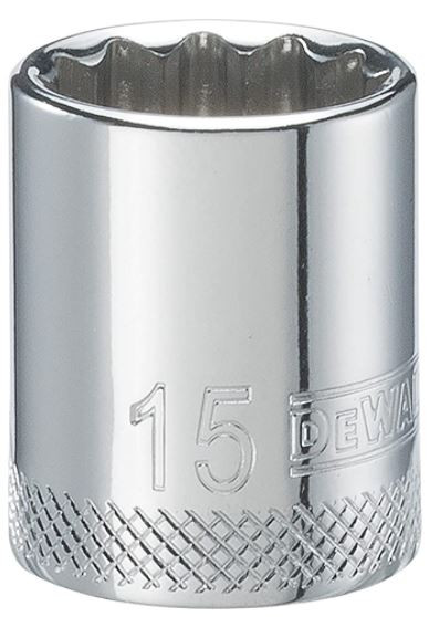 DEWALT 001Pc 38Dr Socket-12Pt-14