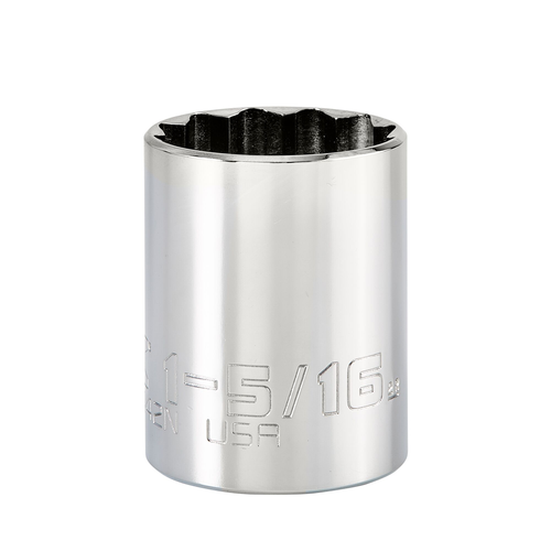 PROTO Skt 1/2 Dr 1-5/16 12 Pt Intm