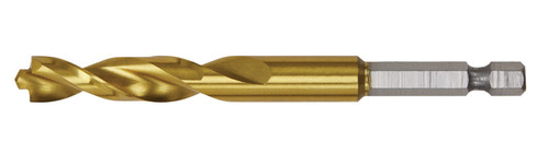 DEWALT Impact Ready Titanium Nitride Coated Drill Bit, 3/16"