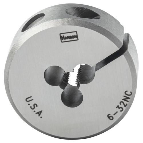 IRWIN DIE 6-32NC 1" RD ADJ