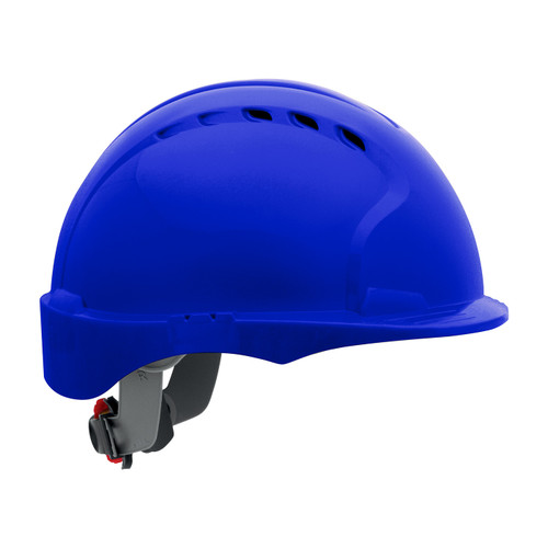 Evolution® Deluxe 6151 280-EV6151SV  Hard Hats, Size OS, Blue