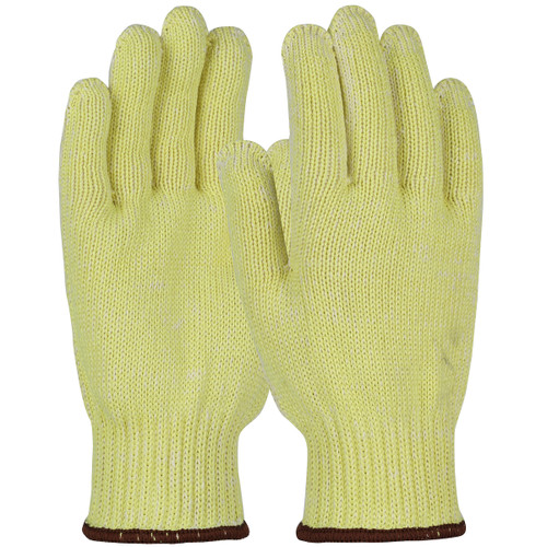 Kut Gard® MATA30PL Heavy Weight Cut Resistant Gloves, Size M, Yellow, ANSI A4