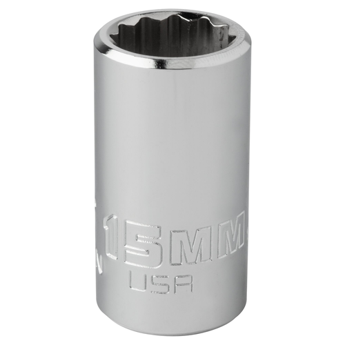 PROTO 1/2In Dr Mm Inter Skt 15Mm - 12 Pt