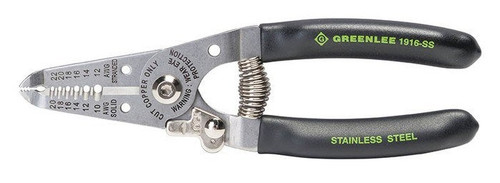 GREENLEE Stainless Wire Stripper / Cutter  (P/N 1916-SS)