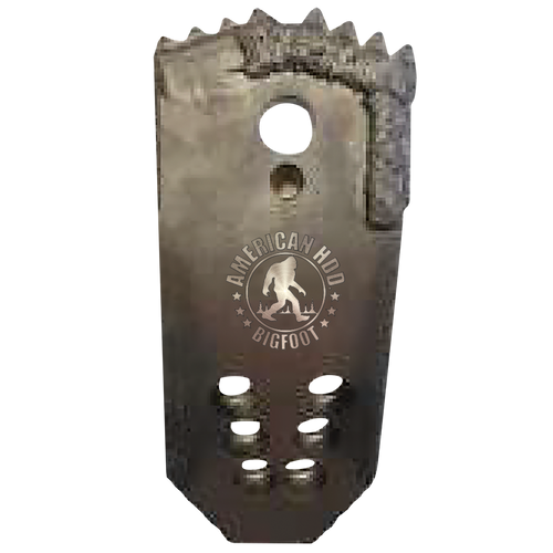 BIGFOOT Paddle Bit Ditch Witch® Compatible 6-Hole  -- 16 MM, 5.0" Width, 3/4" Thick
