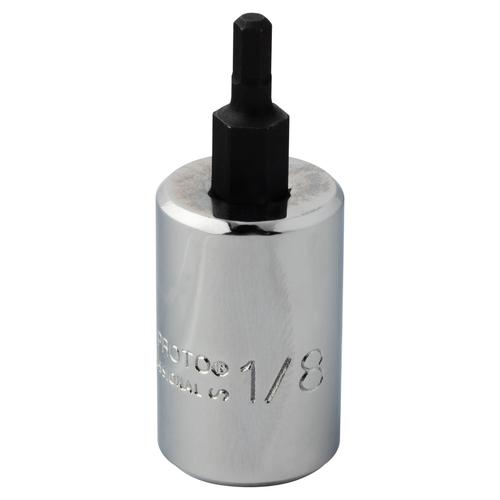 PROTO Skt 3/8 Dr 1/8 Hex Bit Short