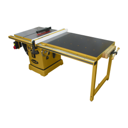 POWERMATIC PM2000, 10" Tablesaw, 5HP 3PH 230/460V, 50" Accu-Fence System, Workbench