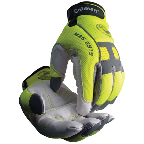 Caiman® MAG™ 2919  Protection From Cold, Size L, Hi-Vis Yellow