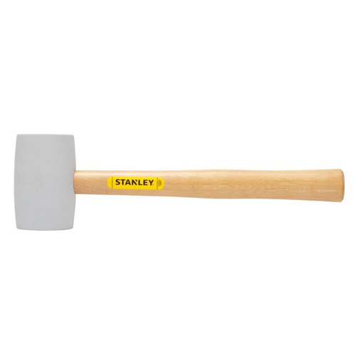 STANLEY 16OZ WHITE RUBBER MALLET