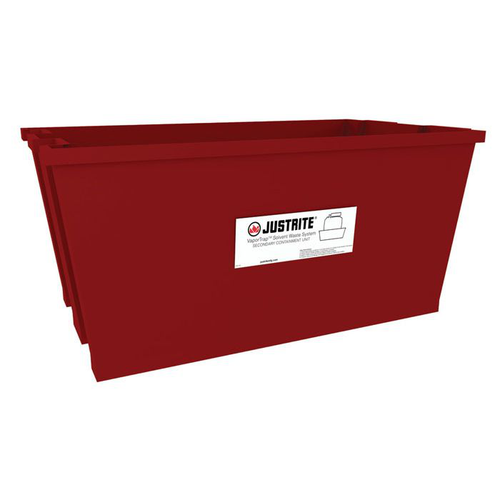19.4 Gallon, Spill Basin for 40 or 60 Liter Carboys, Red, Plastic - 12957