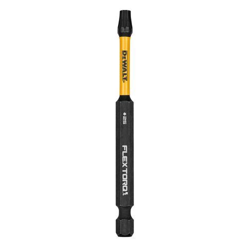 DW FLEXTORQ 1PK 3.5IN BIT FOR T25