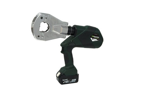 GREENLEE 6 Ton Crimper Quad Flip, Li-Ion, Standard, Bare