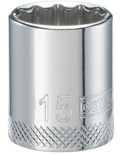 DEWALT 001Pc 38Dr Socket-12Pt-15