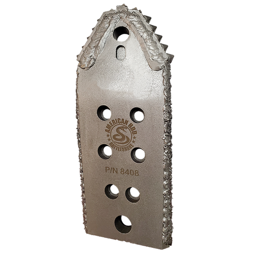 RATTLESNAKE Paddle Bit Vermeer® Compatible 7-Hole  -- 1/2" x 13, 4.0" Width, 3/4" Thick
