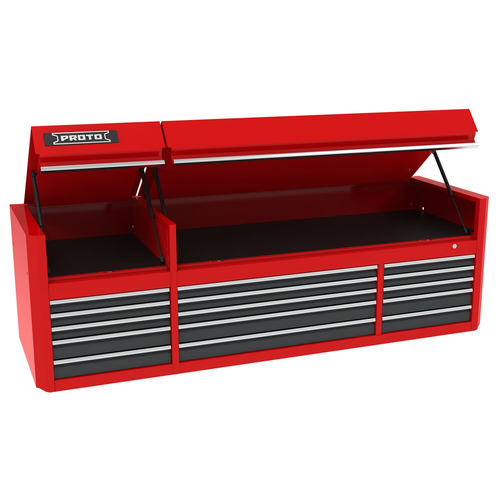 TOP CHEST 88 IN 15 DWR RED/GRAY