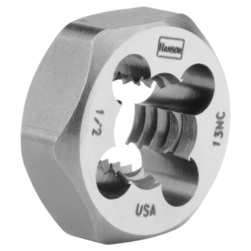 IRWIN DIE 1/2"-13NC 1" HEX  (P/N 6544)