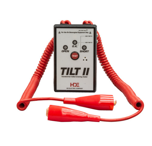 GREENLEE TILT Transformer Tester, Manual Self-Test, Magnet