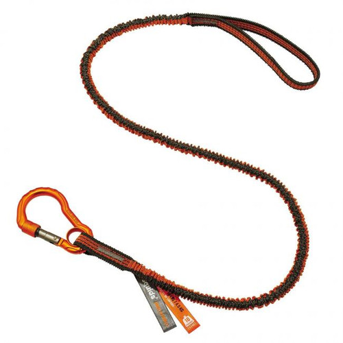 Ergodyne squids Tool Lanyard Single Carabiner - 10lbs Gray Standard 6/PK