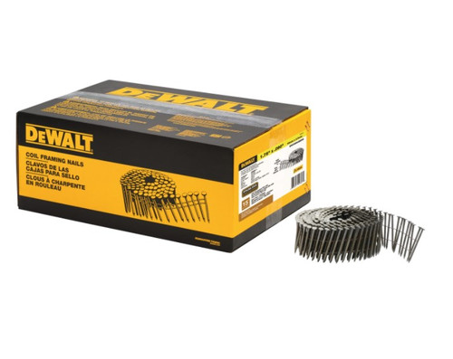 DEWALT 2" x .090" 15° Coil Siding Galvanized Ring Shank Nail