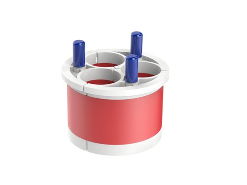CAL AM WEDGE SEALS 3-WAY, 6" WEDGE SEAL, 1.90"