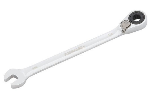 GREENLEE Combination Ratcheting Wrench 1/4"