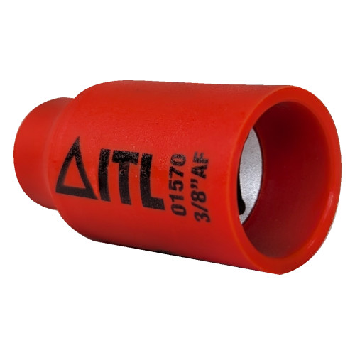 Jameson 1000V Insulated Socket, 1/2" drive x 3/8"