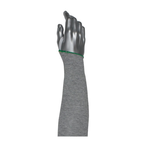 Claw Cover® 20-21DACP-ET  Cut Resistant Sleeve, Size 18", Gray, ANSI A3
