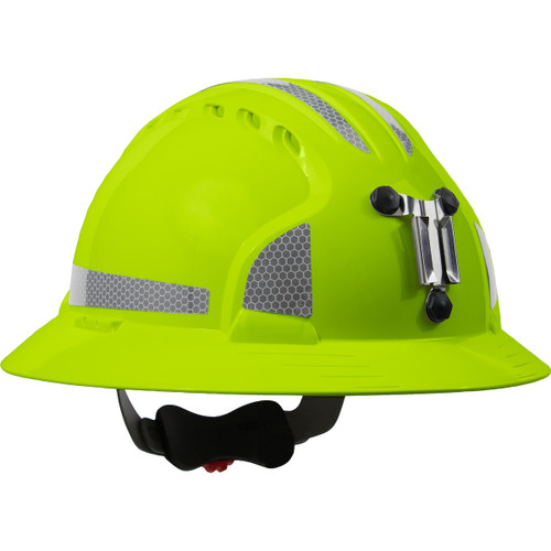 Evolution® Deluxe 6161 280-EV6161MCR2  Hard Hats, Size OS, Neon Yellow