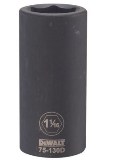 DEWALT Dwmt 3/4In Dr Dp Im Skt 1-1/16In SAE