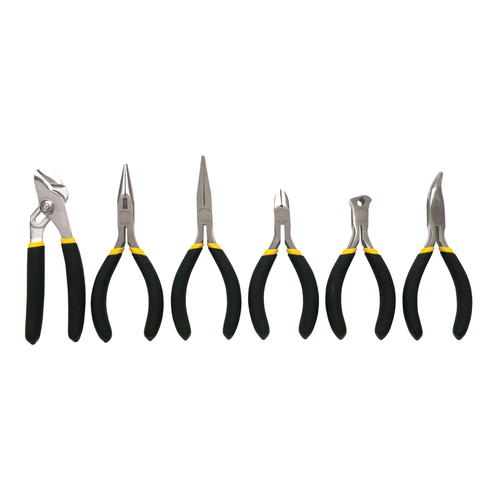 STANLEY® BASIC MINI PLIER SET - 6 PIECE