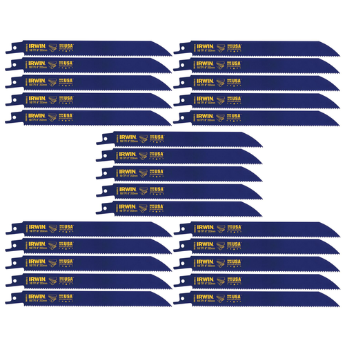 IRWIN RECIP 8" 10TPI 25PK