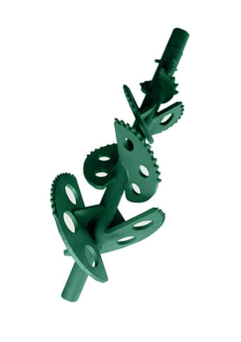 CLAY BACKREAMER 8" Cut x 2.75" Shaft Diameter, 2" IF (Box x Box) w/ Conical Teeth