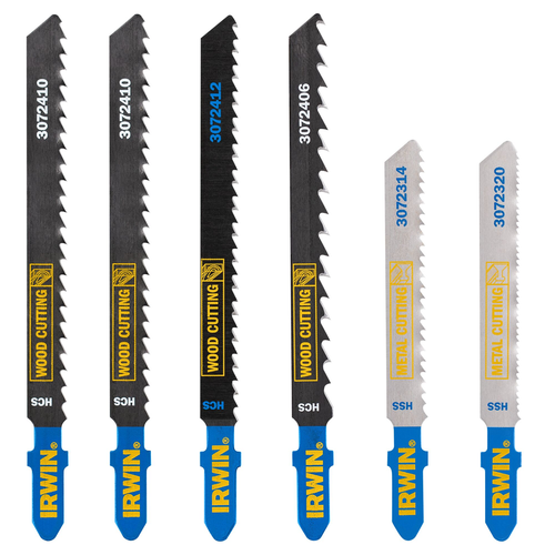 IRWIN T-SHANK 6PC ASSORTMENT