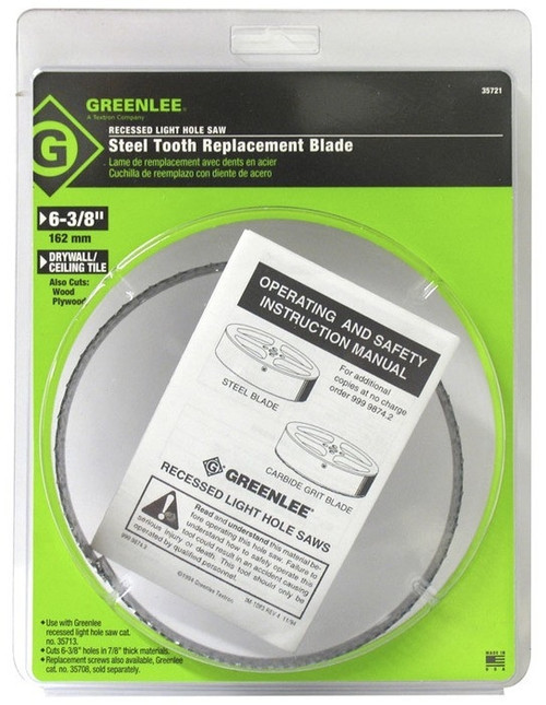 GREENLEE 6-3/8" Replacement Blade